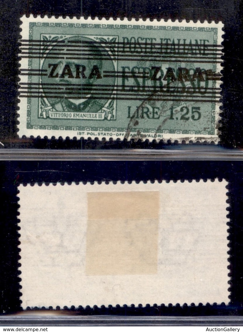 Occupazioni II Guerra Mondiale - Occupazione Tedesca - Zara - Espressi - 1943 - 1,25 Lire (3 - Secondo Tipo) Usato - A L - Otros & Sin Clasificación