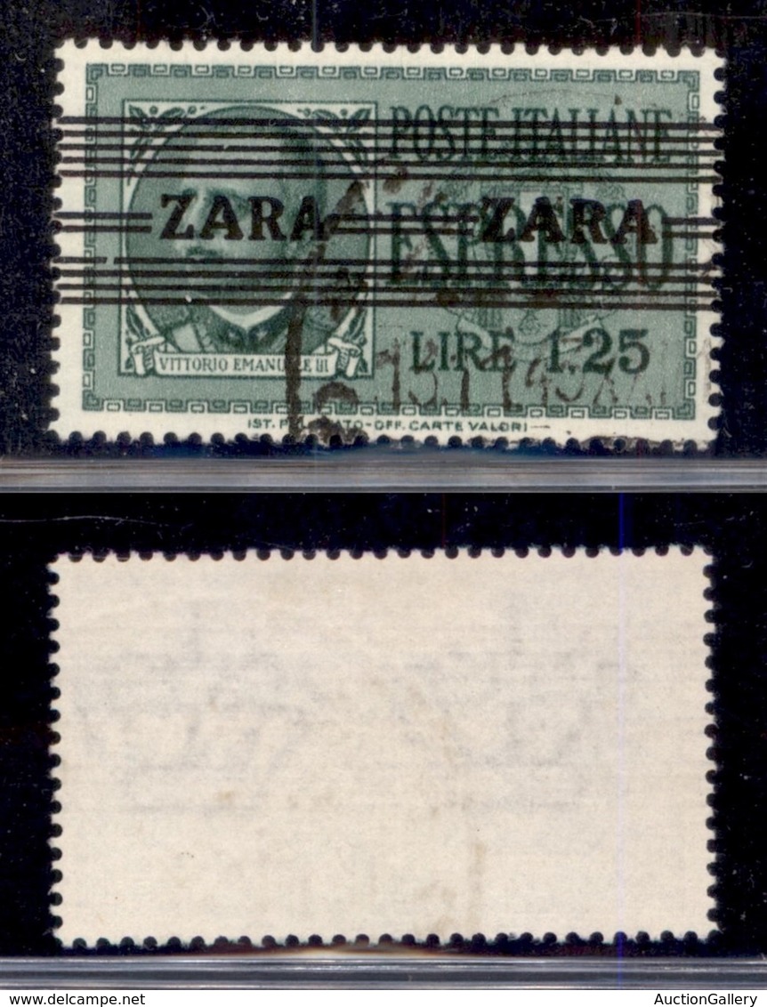 Occupazioni II Guerra Mondiale - Occupazione Tedesca - Zara - Espressi - 1943 - 1,25 Lire (3 - Quinto Tipo) Usato - Seco - Andere & Zonder Classificatie