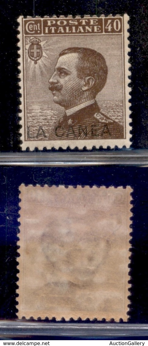 Uffici Postali All'Estero - Levante - La Canea - 1910 - 40 Cent (18a) - Soprastampa In Basso - Gomma Originale (220) - Andere & Zonder Classificatie