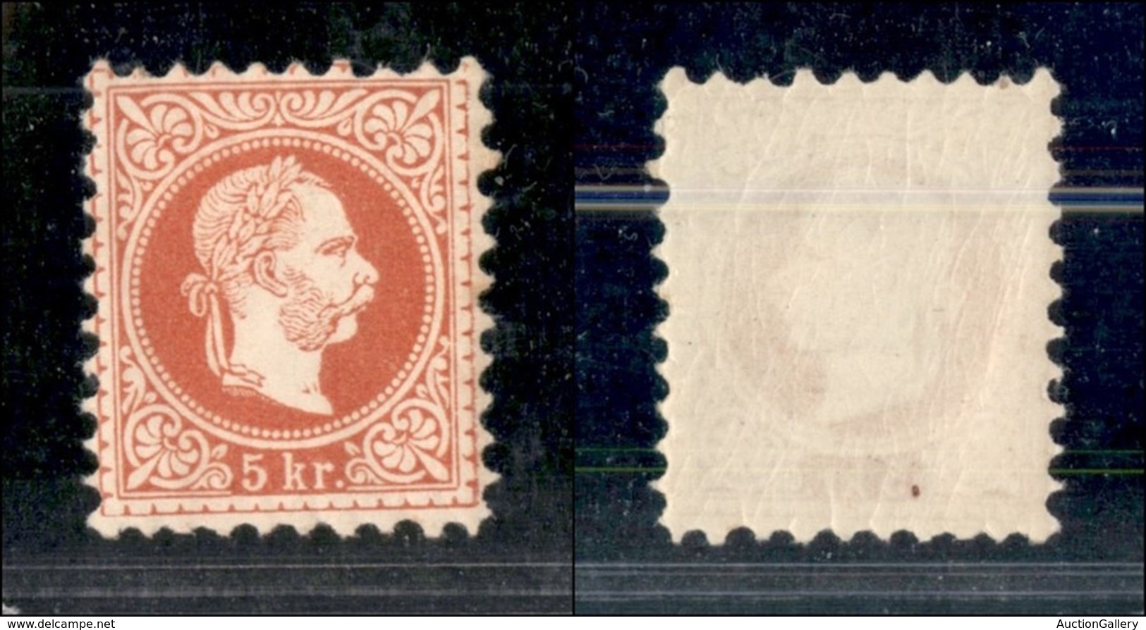 AUSTRIA - 1867 - 5 Kreuzer (37IA) - Gomma Integra - Sonstige & Ohne Zuordnung