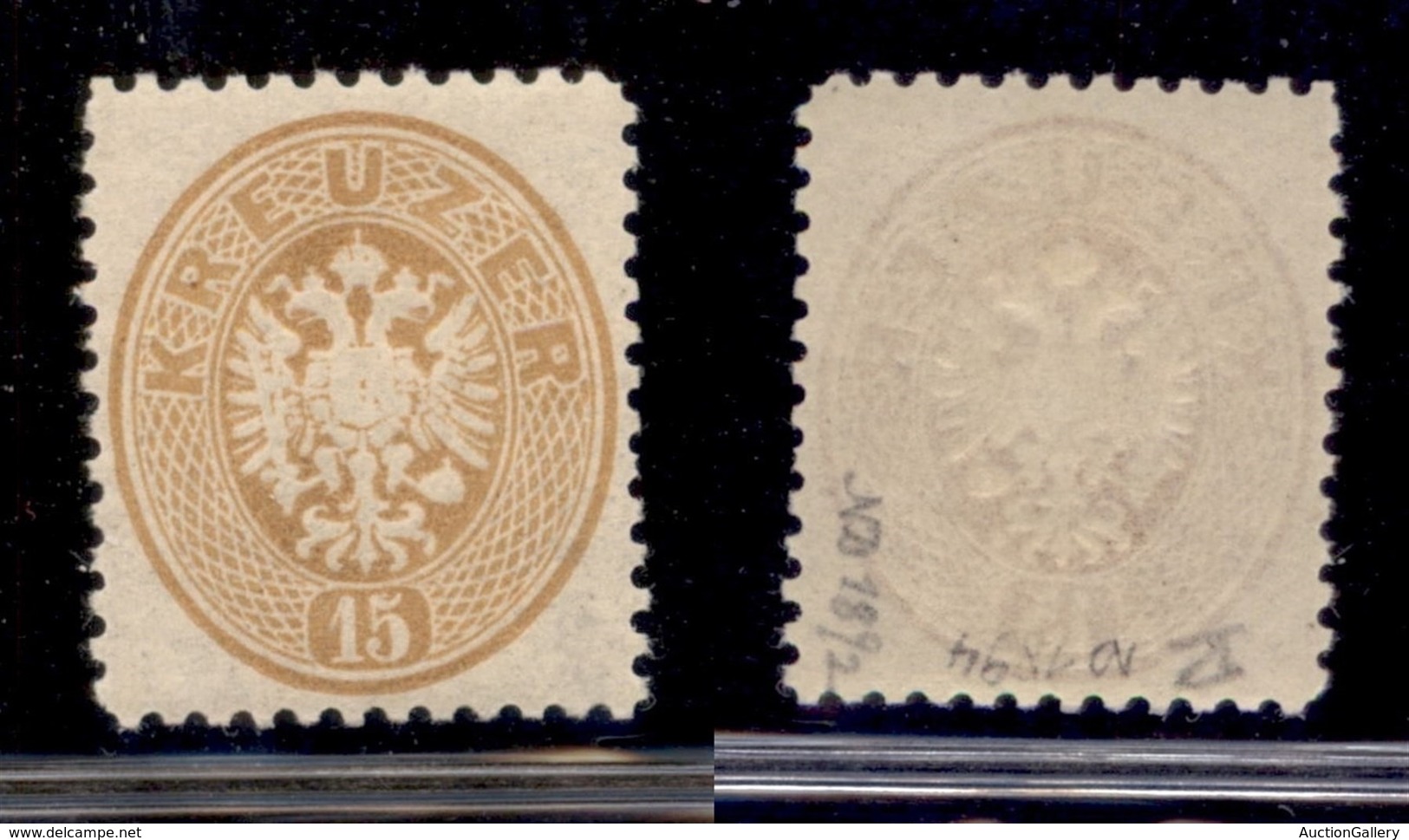 AUSTRIA - 1894 - Ristampe - 15 Kreuzer (28) - Gomma Originale - Other & Unclassified