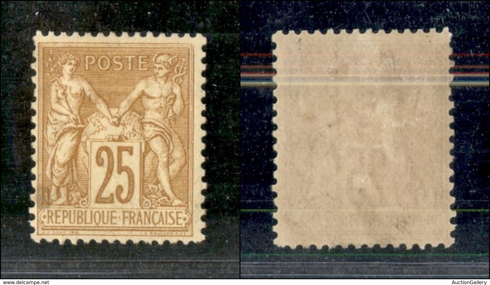 FRANCIA - 1879 - 25 Cent (78) - (250) - Sonstige & Ohne Zuordnung