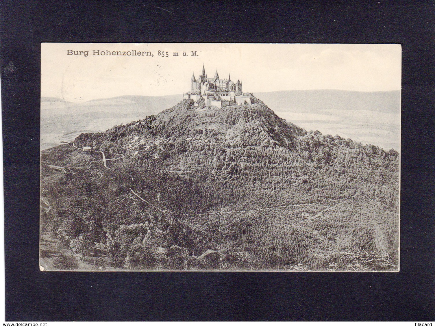 88413   Germania,  Burg Hohenzollern,  855 M. U. M.,  VG  1913 - Bietigheim-Bissingen