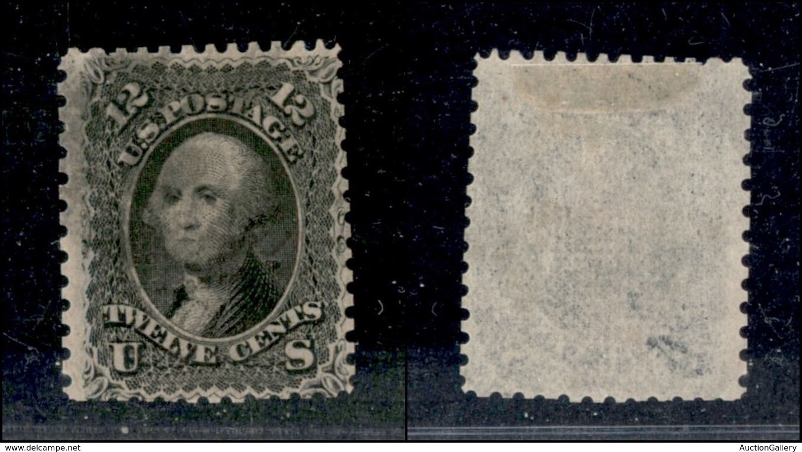 STATI UNITI D'AMERICA - 1867 - 12 Cent (21w - Griglia A Secco) Usato - Other & Unclassified