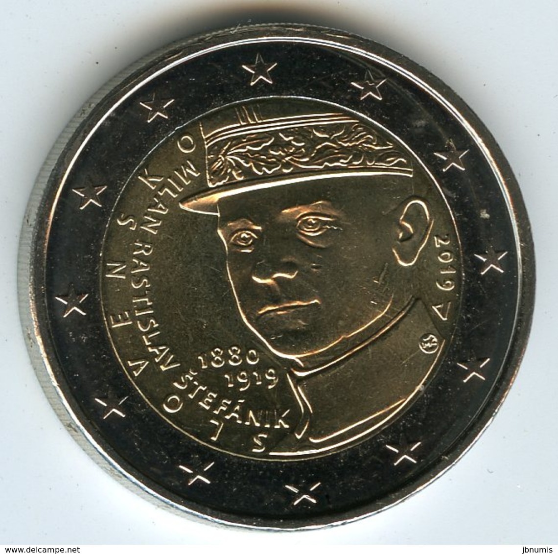 Slovaquie Slovakia 2 Euro 2019 Stefanik UNC - Slovaquie