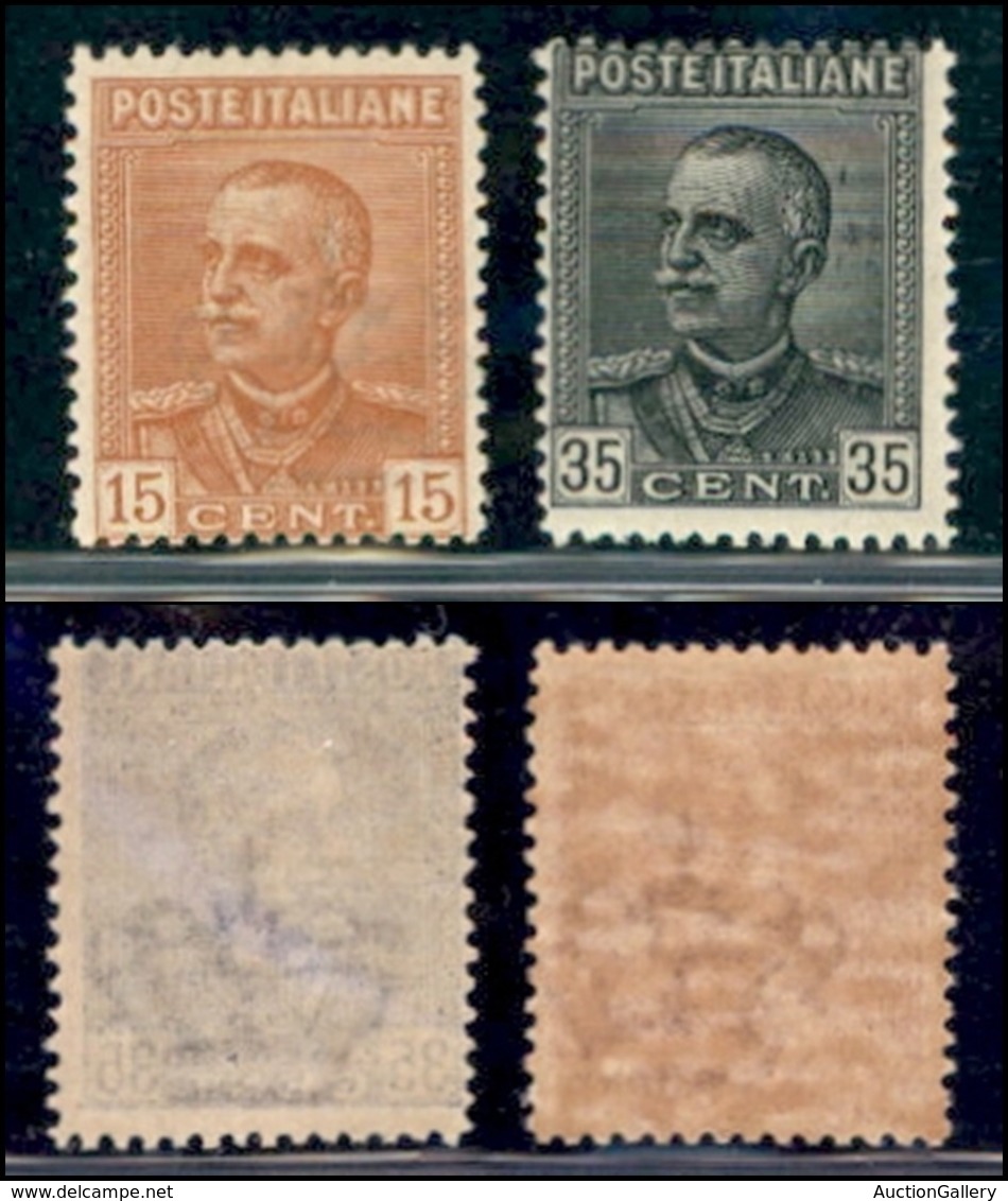 Regno - Posta Ordinaria - 1929 - Parmeggiani (240/241) - Serie Completa - Gomma Integra (35) - Other & Unclassified