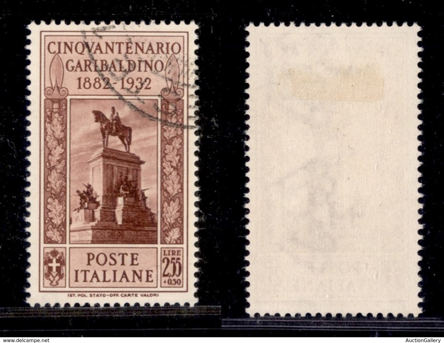 Regno - Posta Ordinaria - 1932 - 2.55 Lire + 50 Cent Garibaldi (323) - Usato (185) - Other & Unclassified