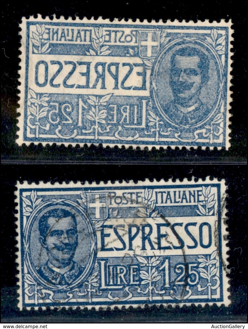 Regno - Espressi - 1926 - 1.25 Lire (12f) - Usato - Nitido Forte Decalco - Molto Bello E Ben Centrato - Altri & Non Classificati