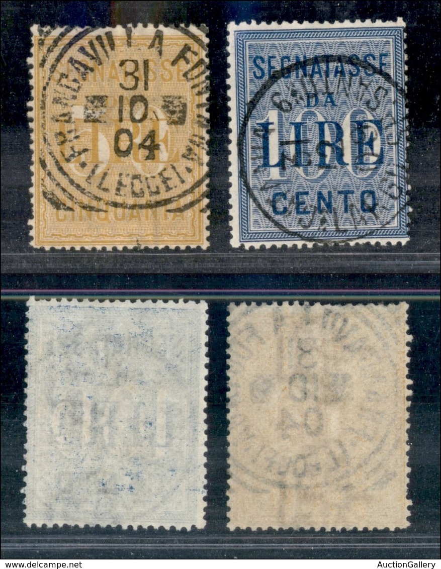 Regno - Segnatasse - 1903 - Segnatasse (31/32) - Serie Completa - Usati (85) - Altri & Non Classificati