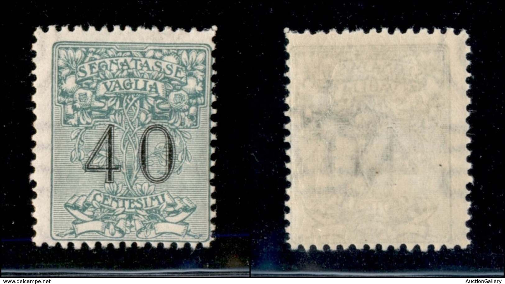 Regno - Segnatasse Per Vaglia - 1924 – 40 Cent (2) – Gomma Integra (150) - Altri & Non Classificati