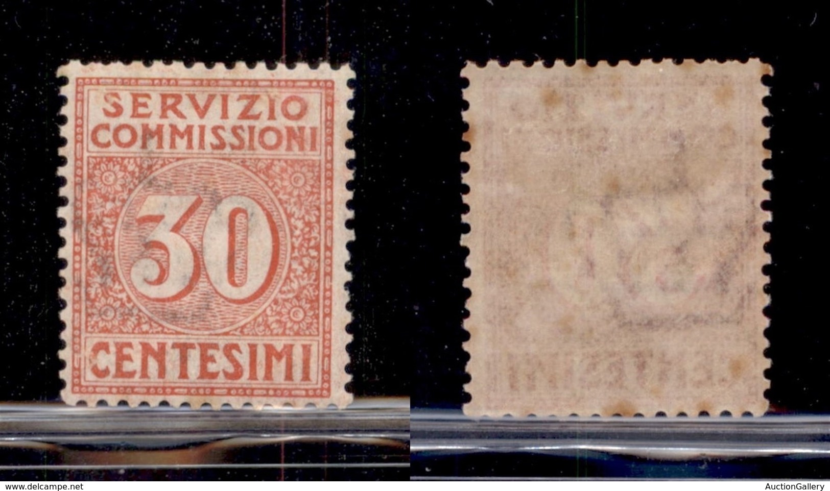 Regno - Servizio Commissioni - 1913 - 30 Cent (1) - Gomma Originale (30) - Altri & Non Classificati