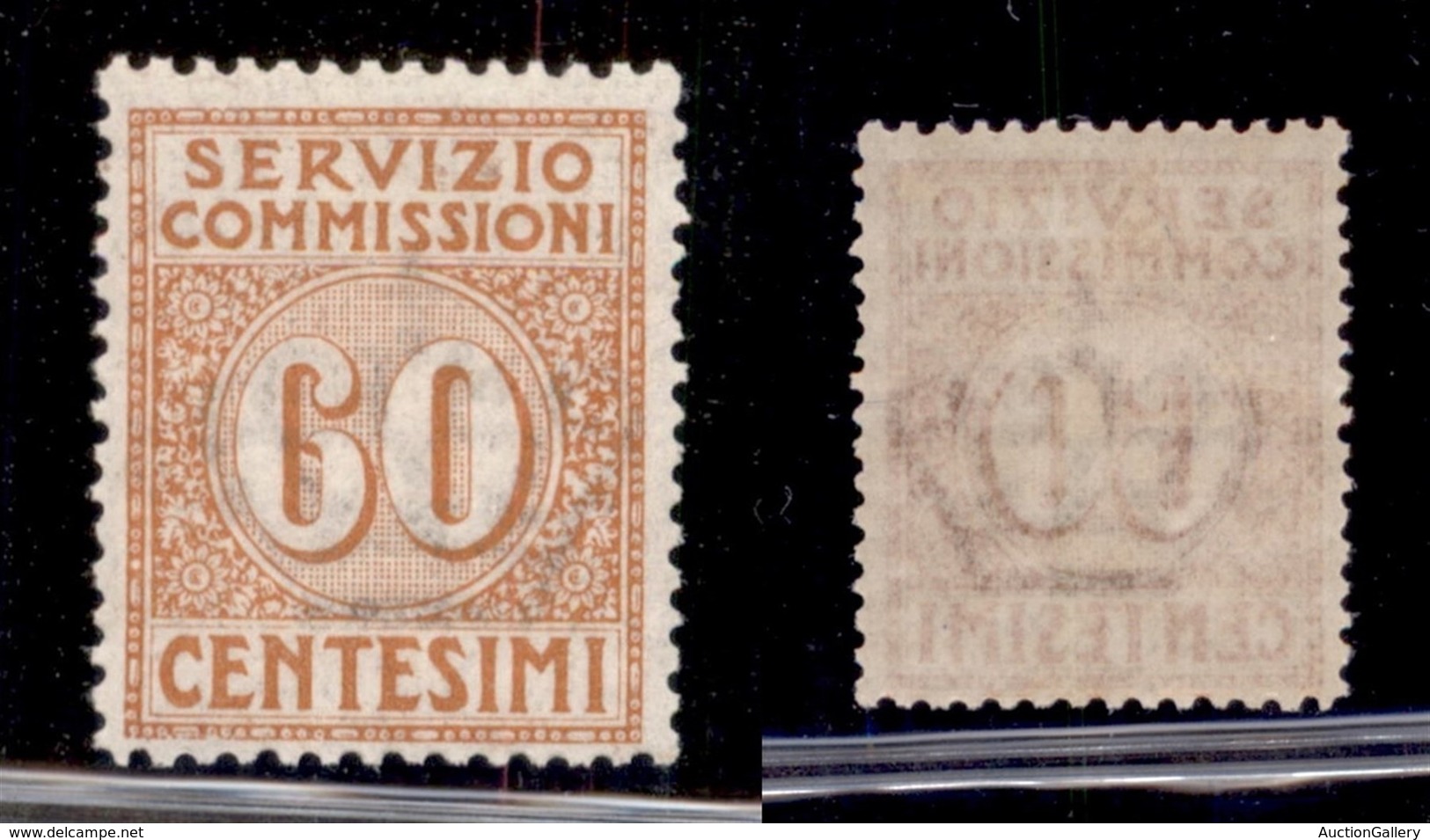 Regno - Servizio Commissioni - 1913 - 60 Cent (2) - Gomma Originale (90) - Altri & Non Classificati