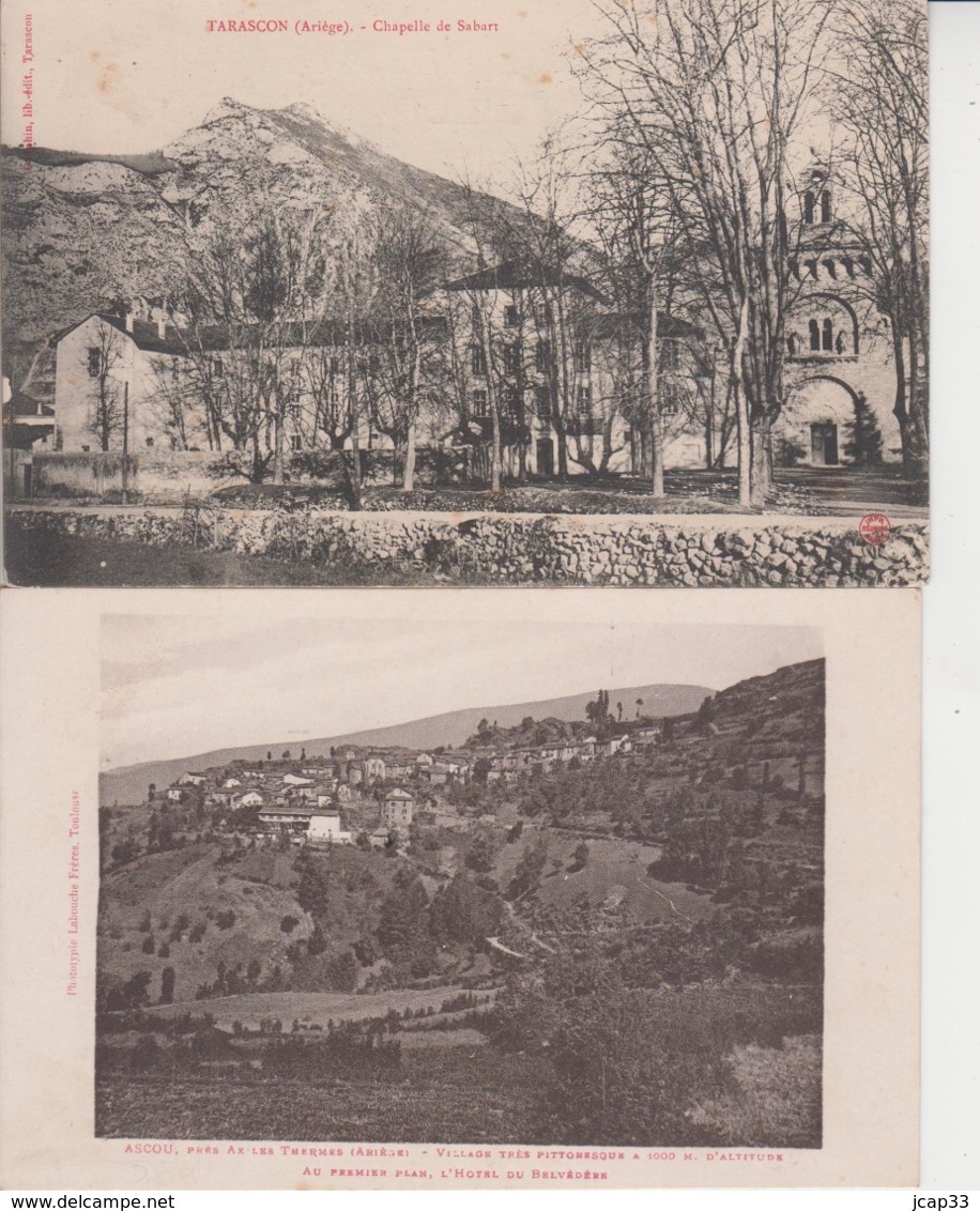 DEPT 09  -  LOT DE 20 CARTES  -  voir les scans  -