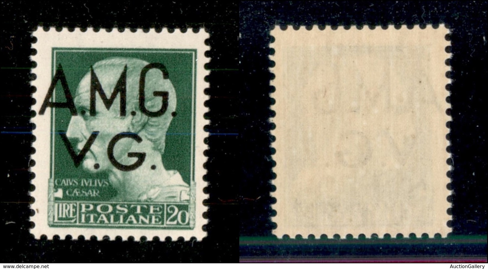 Trieste  - Trieste AMG VG - Posta Ordinaria - 1946 - 20 Lire (12hk) Con Soprastampa A Sinistra - Gomma Integra - Altri & Non Classificati