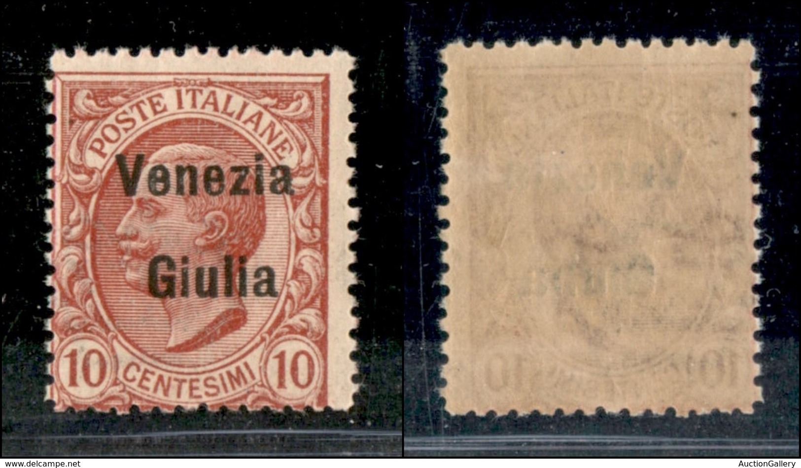 Occupazioni I Guerra Mondiale - Venezia Giulia - Posta Ordinaria - 1918- 10 Cent (22) - Gomma Integra (50) - Other & Unclassified