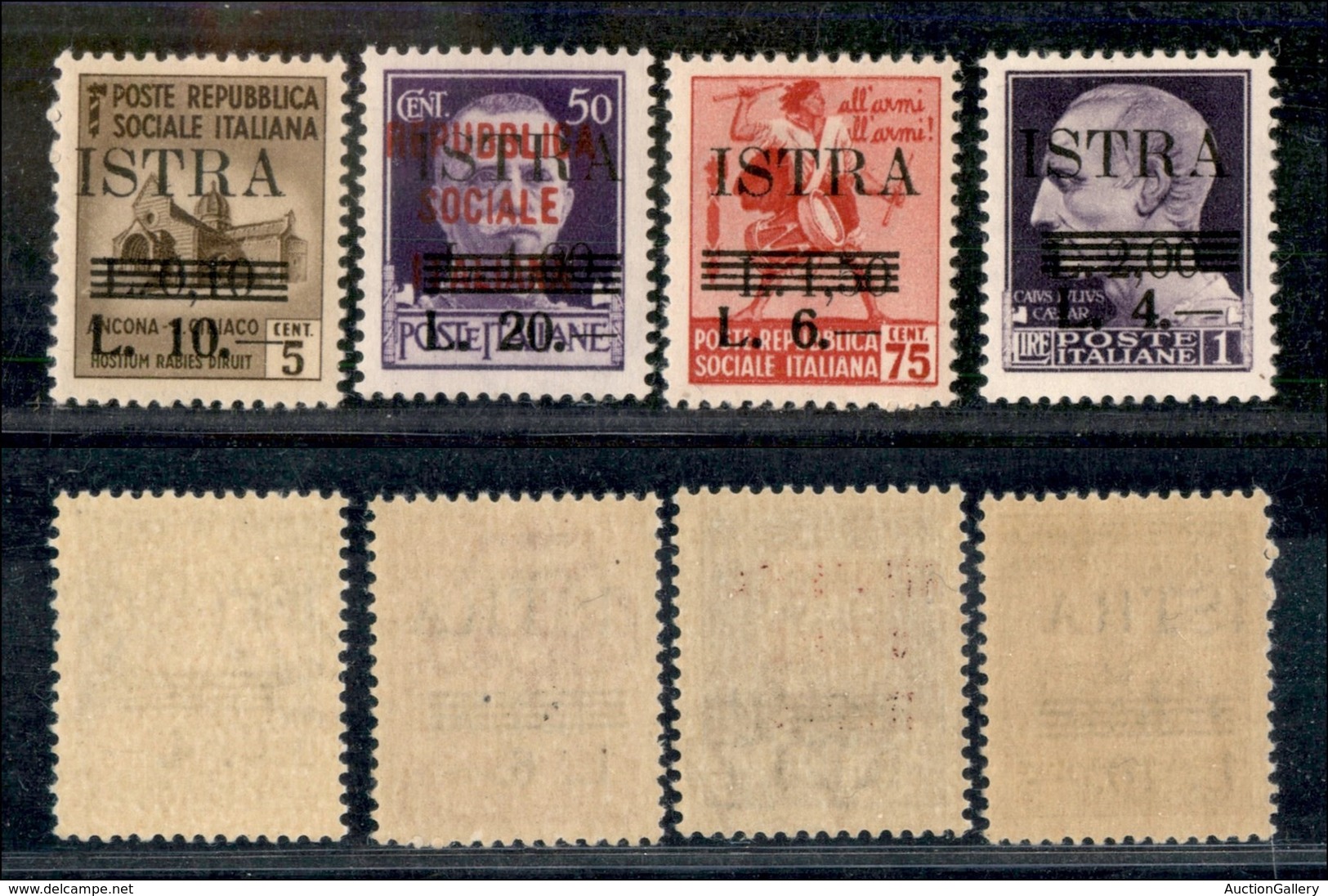 Occupazioni Straniere Di Territori Italiani - Occupazione Jugoslava - Istria - Posta Ordinaria - 1945 - Soprastampati (3 - Altri & Non Classificati