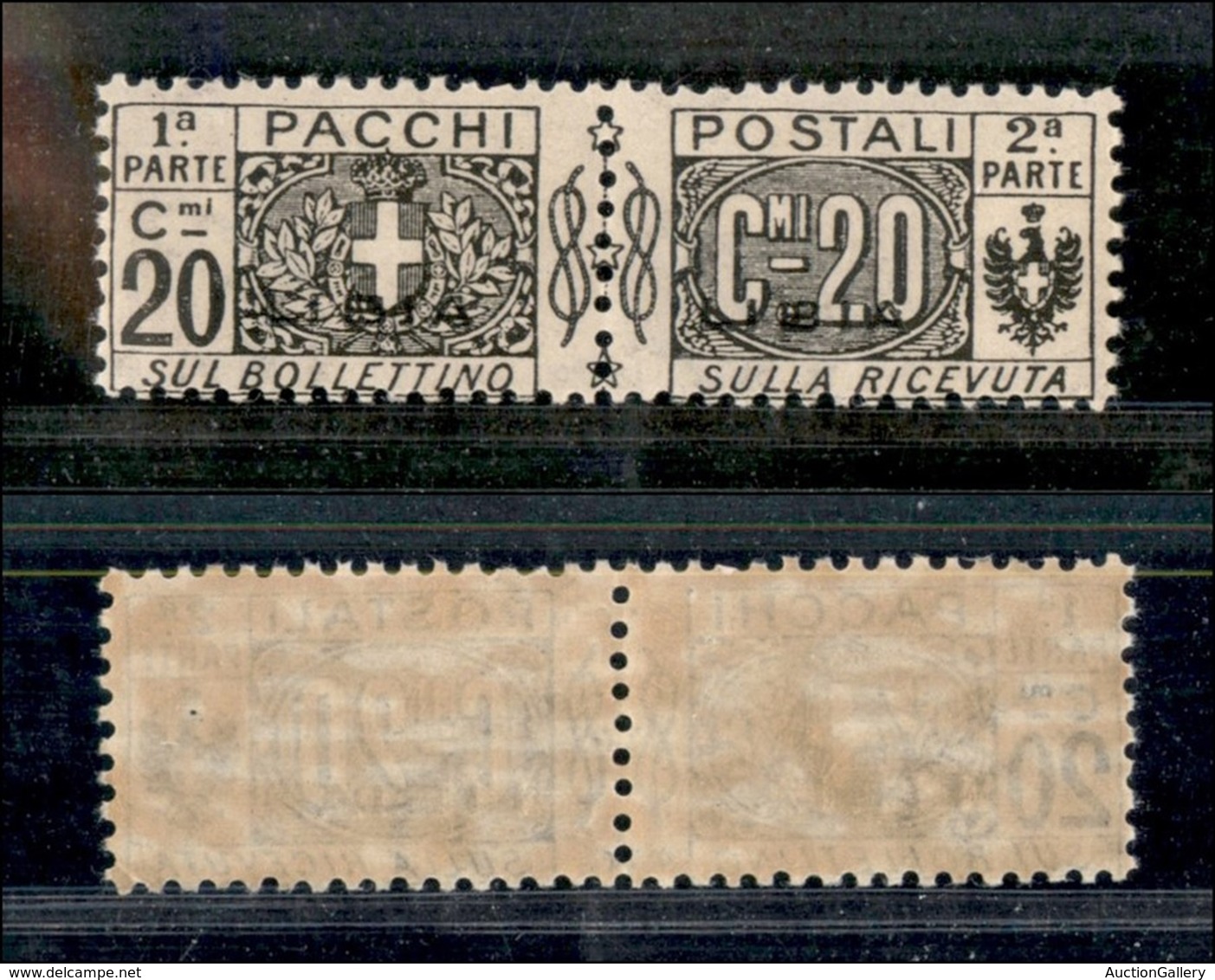 Colonie - Libia - Pacchi Postali - 1915/1924 - 20 Cent Pacchi Postali Soprastampato (3) - Gomma Integra (32) - Altri & Non Classificati