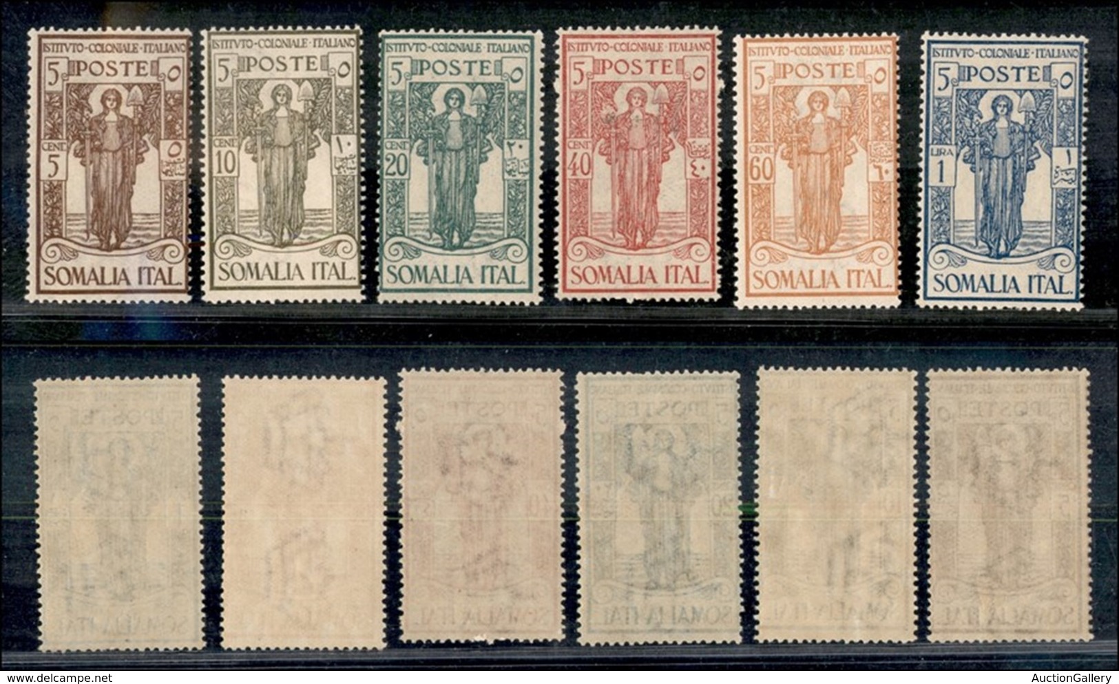 Colonie - Somalia - Posta Ordinaria - 1926 - Pro Istituto Coloniale (86/91) - Serie Completa - Gomma Integra (20) - Altri & Non Classificati