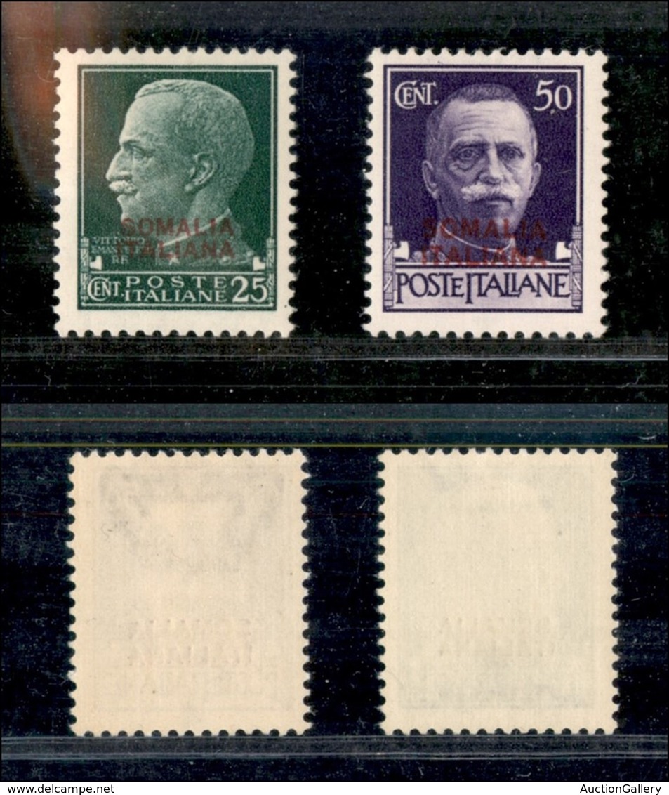 Colonie - Somalia - Posta Ordinaria - 1931 - Imperiale Soprastampati (165/166) - Serie Completa - Usati (40) - Altri & Non Classificati
