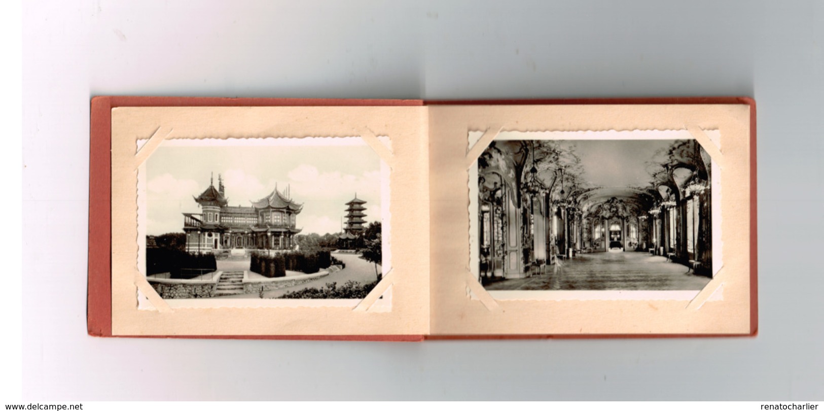 Snapshots.Pavillon Chinois.10 Photos. - Laeken