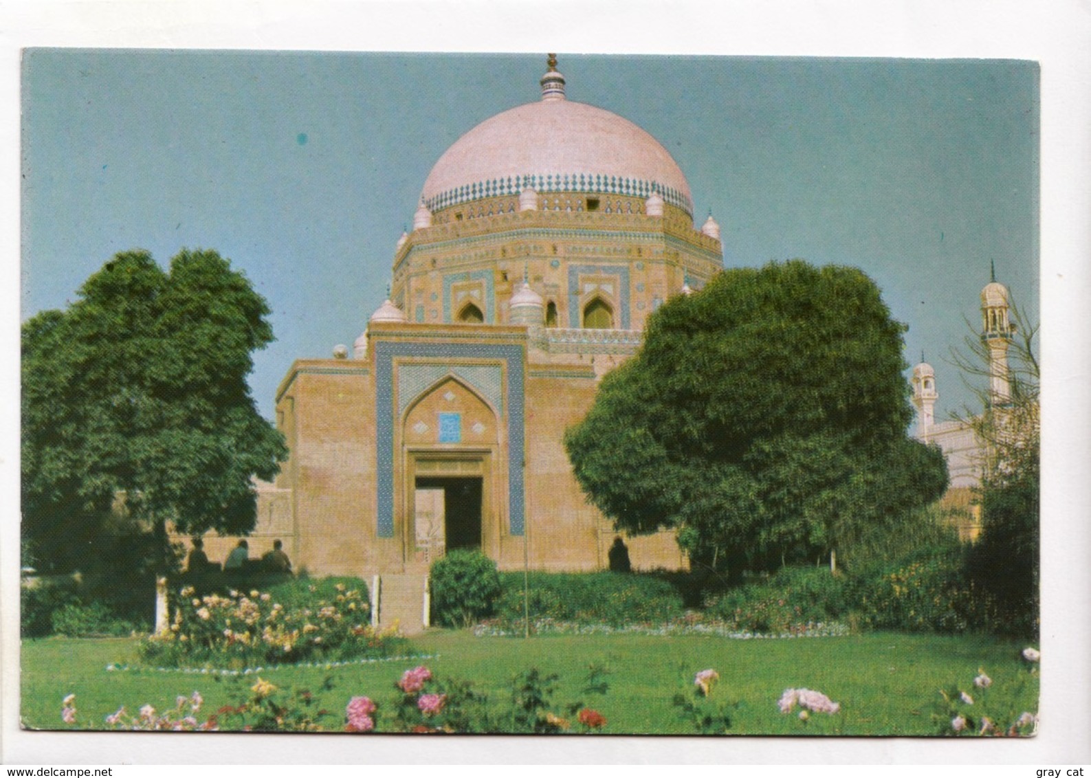 Mausoleum Of Shah Rukn-e-Alam, Multan Pakistan, 1984 Used Postcard [23697] - Pakistan
