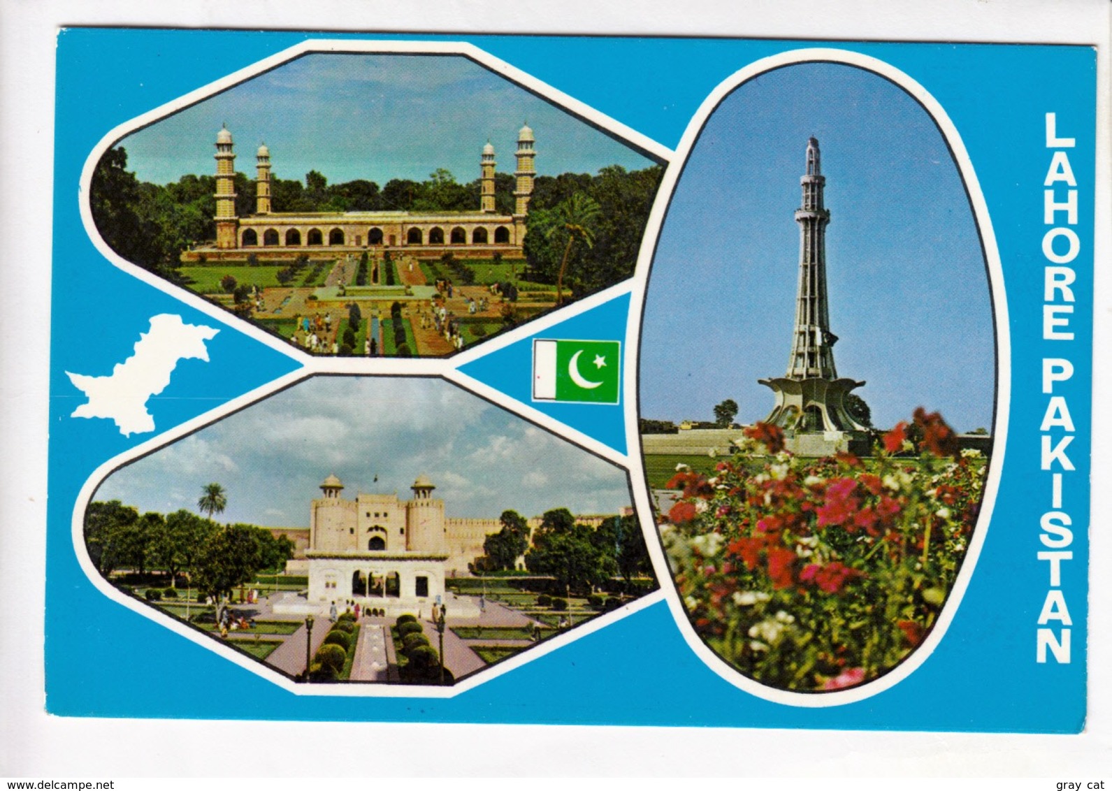 Lahor, Pakistan, Used Postcard [23698] - Pakistan