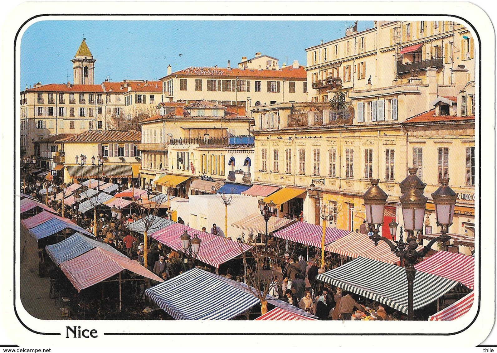 NICE - Cours Saleya - Le Marché Aux Fleurs - Mercati, Feste