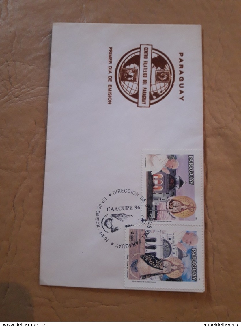 Paraguay Fdc Pape Jean-Paul II - Paraguay