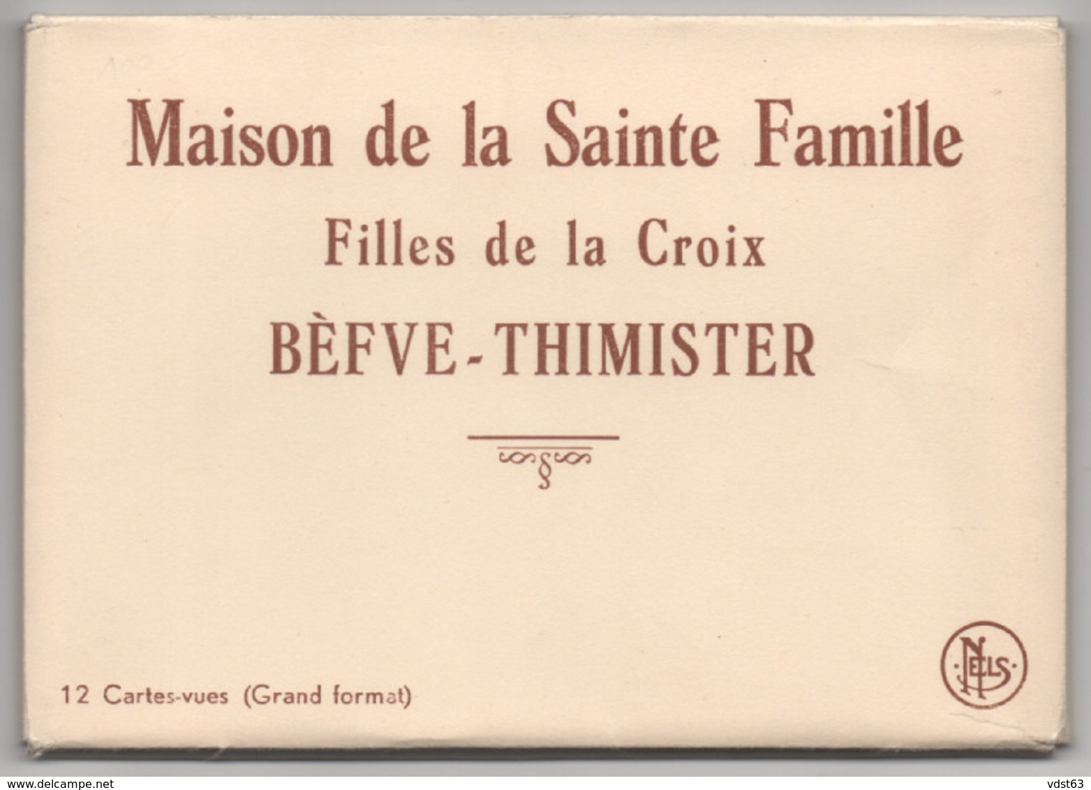 Carnet 12 Cartes Vues BEFVE THIMISTER Maison De La Sainte Famille Filles De La Croix - Clermont - Thimister-Clermont