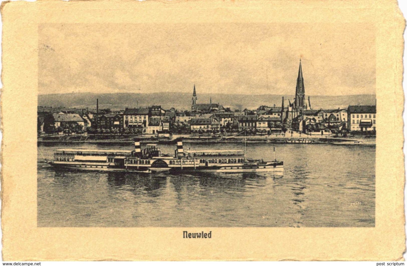 Allemand - Neuwied - Dampfschiff - Neuwied