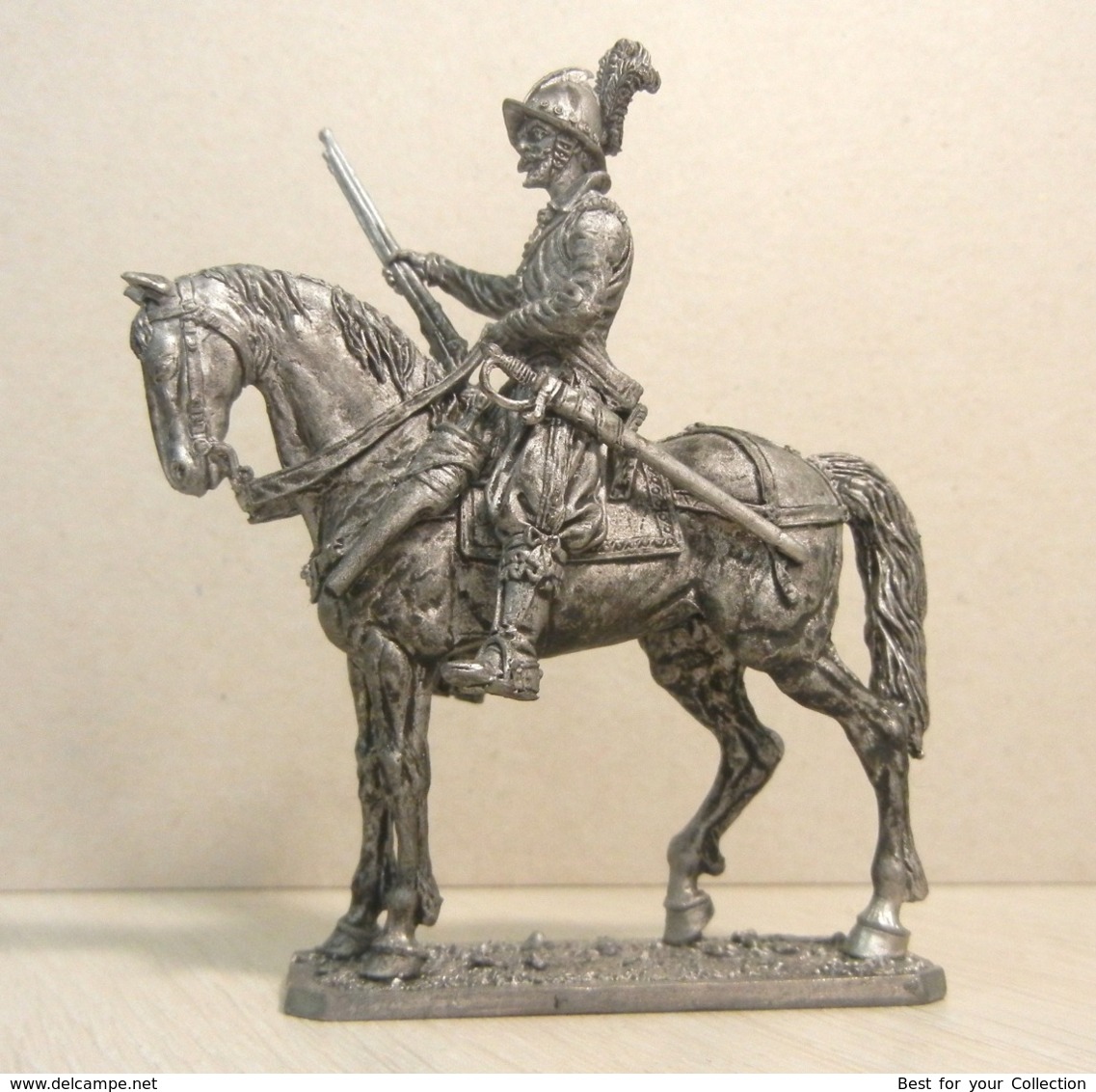 * Tin Soldier ! Horse European Warrior (scale 1:32 Size ) №8 - Tin Soldiers