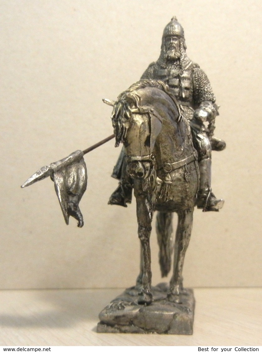 * Tin Soldier ! Horse  Russian  Warrior (scale 1:32 Size ) №2 - Loden Soldaatjes