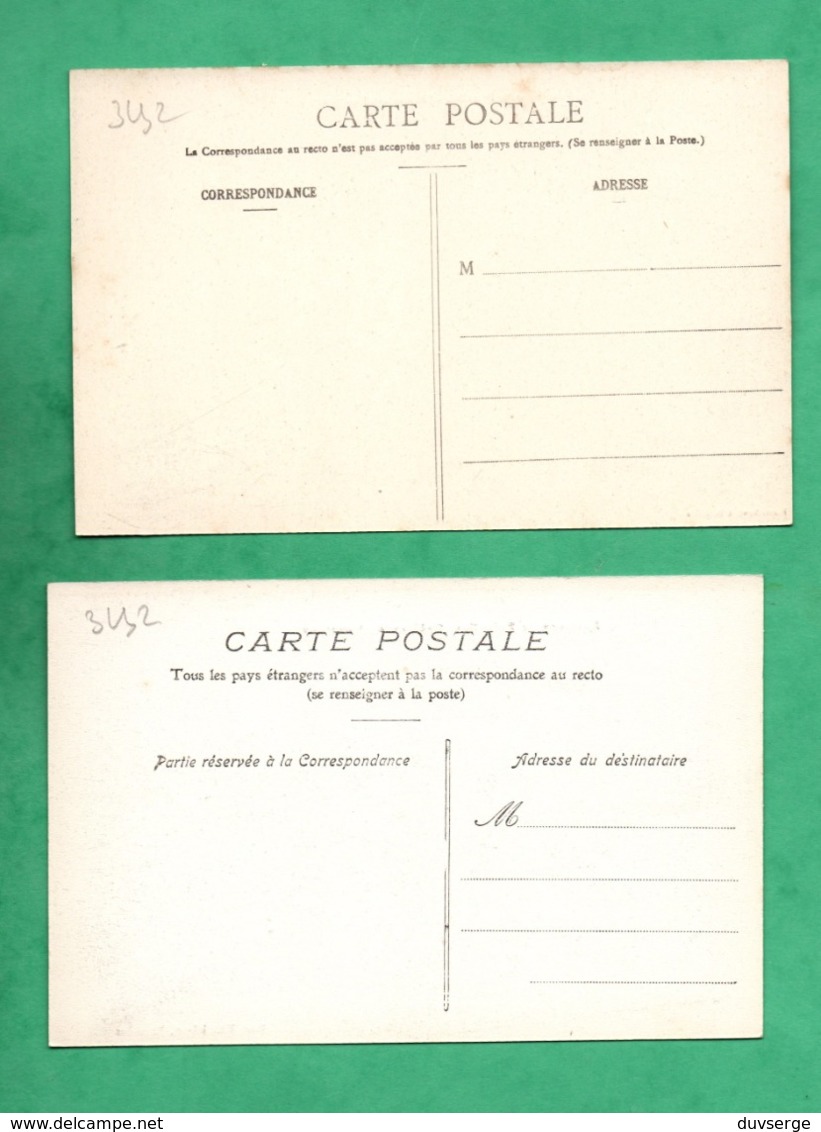 28 Eure Et Loir Montigny Sur Avre Le Chateau Lot De 2 Cartes Postales - Montigny-sur-Avre