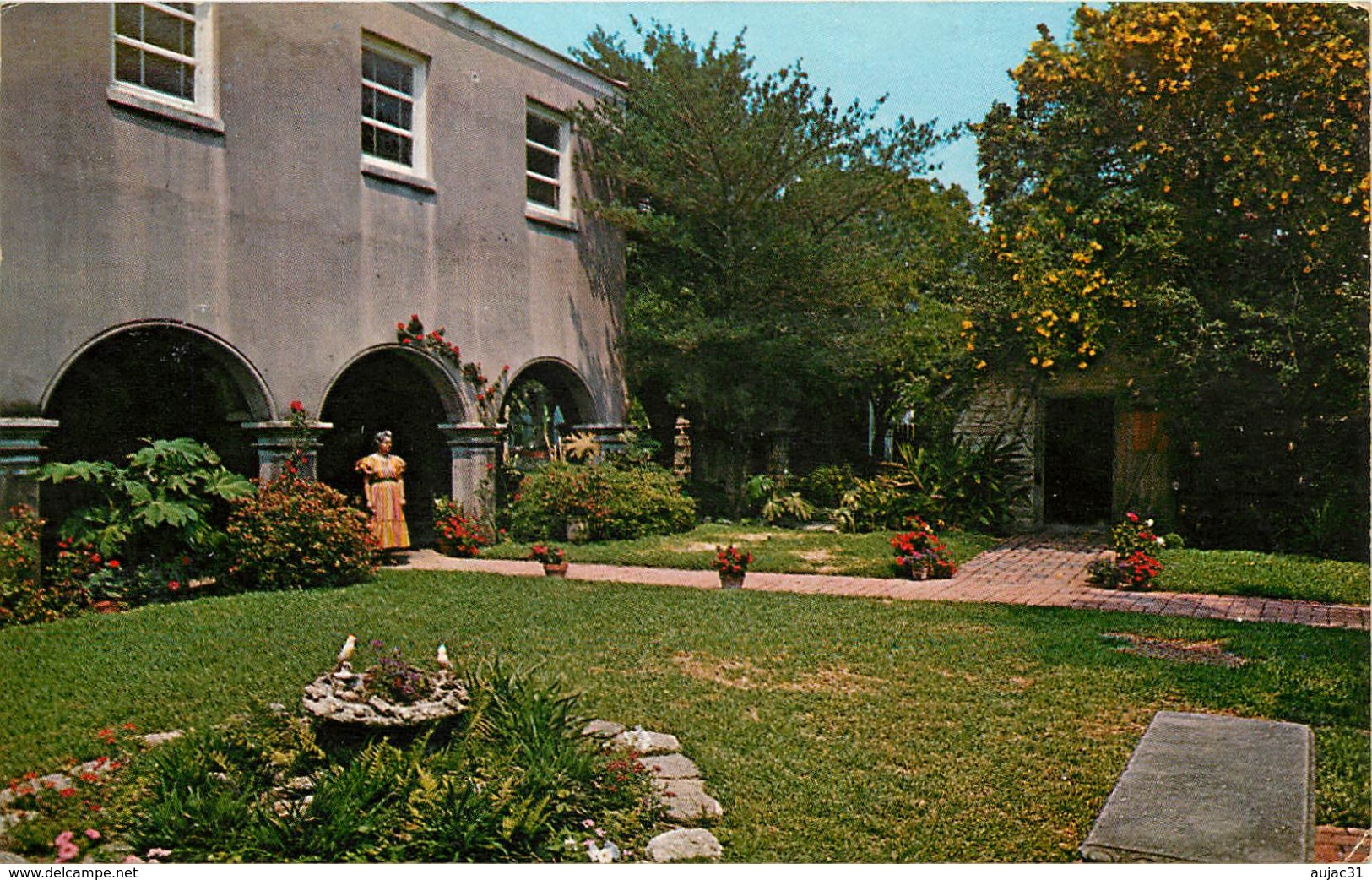 Etats-Unis - Florida - St Augustine - Oldest House - état - St Augustine