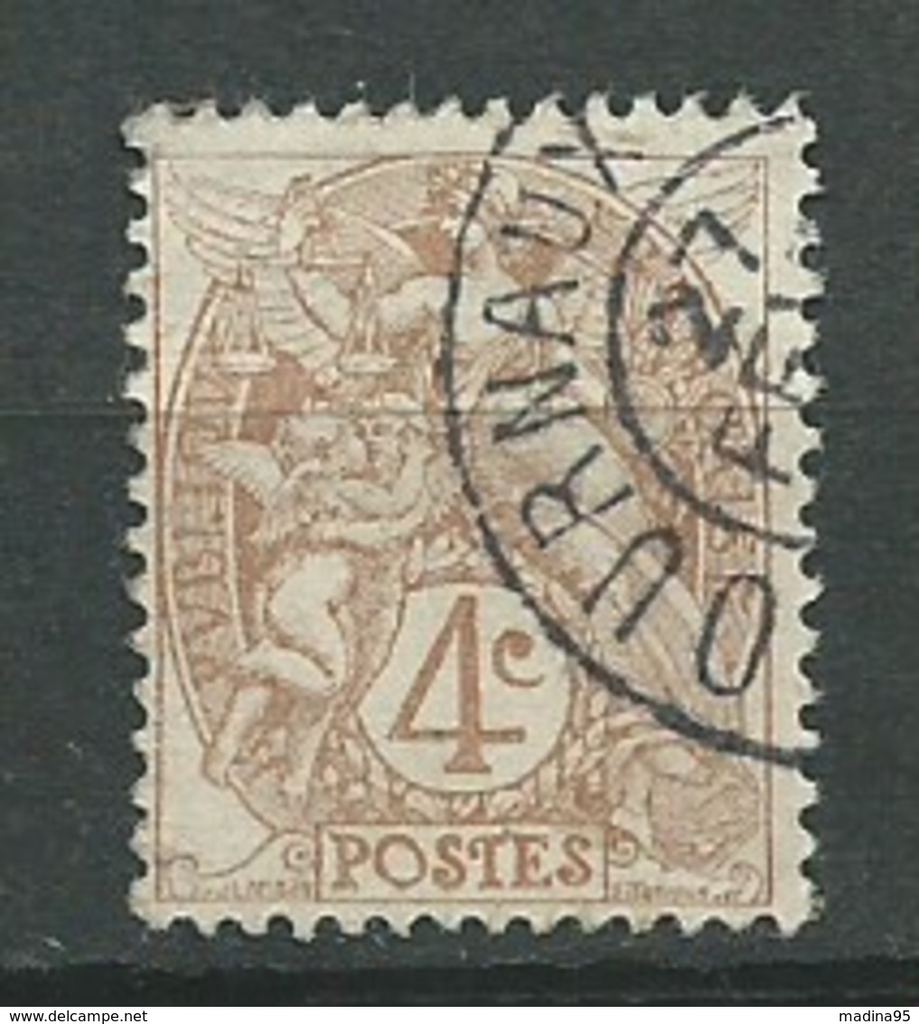 FRANCE: Obl., N° YT 110, Obl. Journaux, TB - 1900-29 Blanc