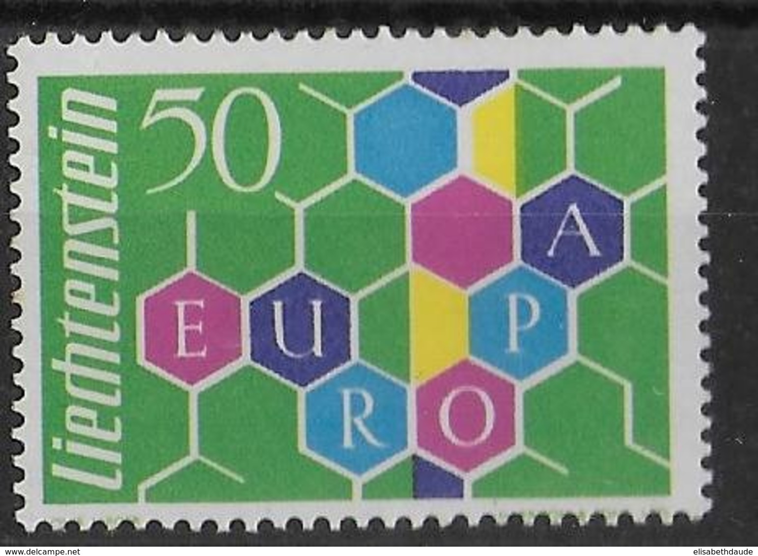 LIECHTENSTEIN - EUROPA 1960 ! YVERT  N° 355 ** MNH - COTE = 120 EUR. - Ongebruikt