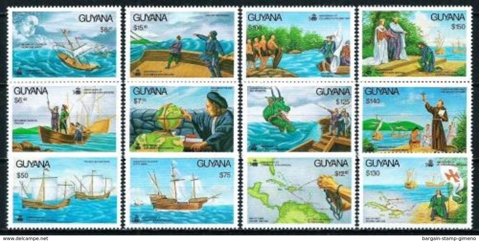 Guyana LOTE (3 Series) Nuevo Cat.30€ - Guiana (1966-...)