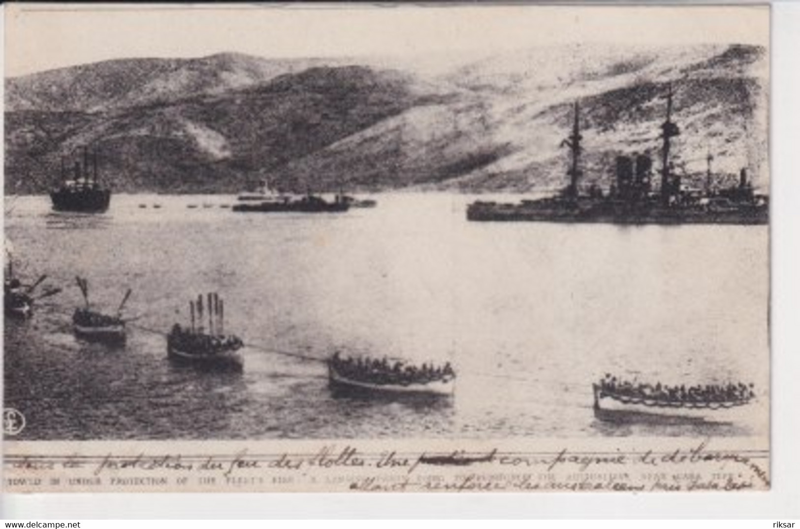 BATEAU DE GUERRE(AUSTRALIE) GABA TEPE(TURQUIE) - Türkei