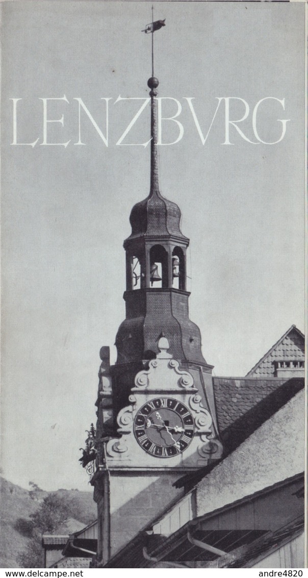 Lenzburg (Suisse) - Dépliant Touristique 1972 (en Allemand) - Dépliants Touristiques