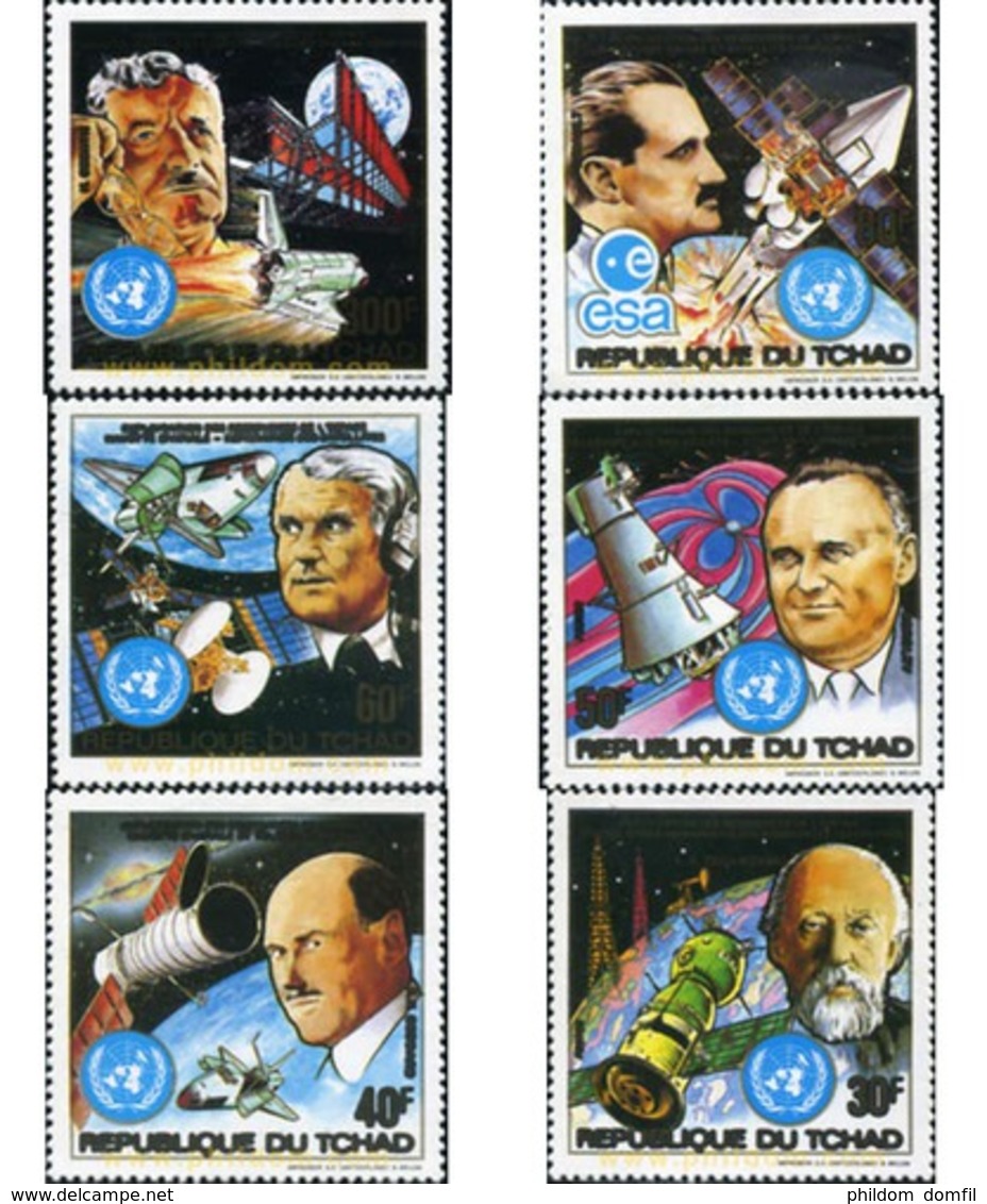 Ref. 358658 * MNH * - CHAD. 1983. SPACE EXPLORATION . EXPLORACION DEL ESPACIO - Sonstige & Ohne Zuordnung