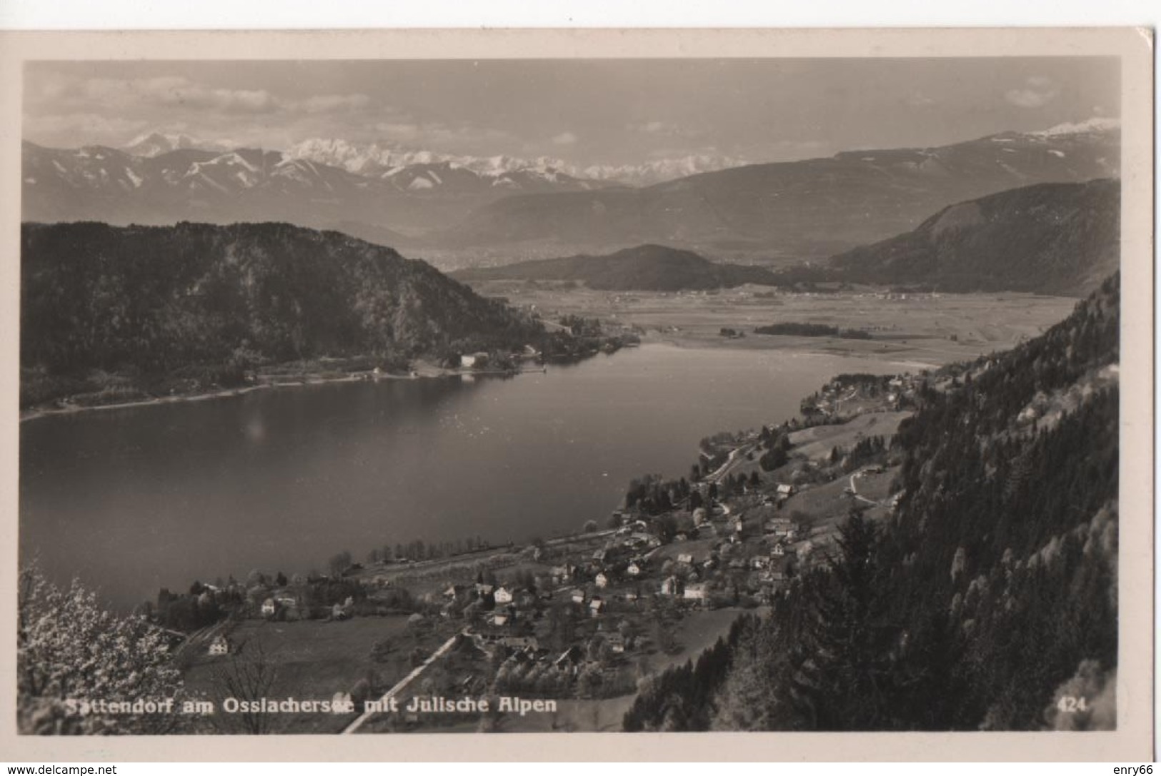 AUSTRIA-SATTENDORF AM OSSIACHERSEE MIT JULISCHE ALPEN - Feldkirchen In Kärnten