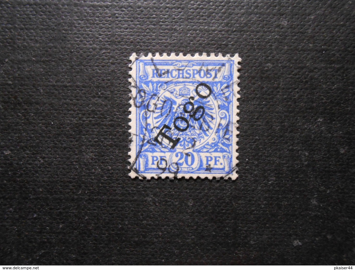 D.R.4  20Pf  Deutsche Kolonien (TOGO) 1897 -  Mi 16,00 € - Togo