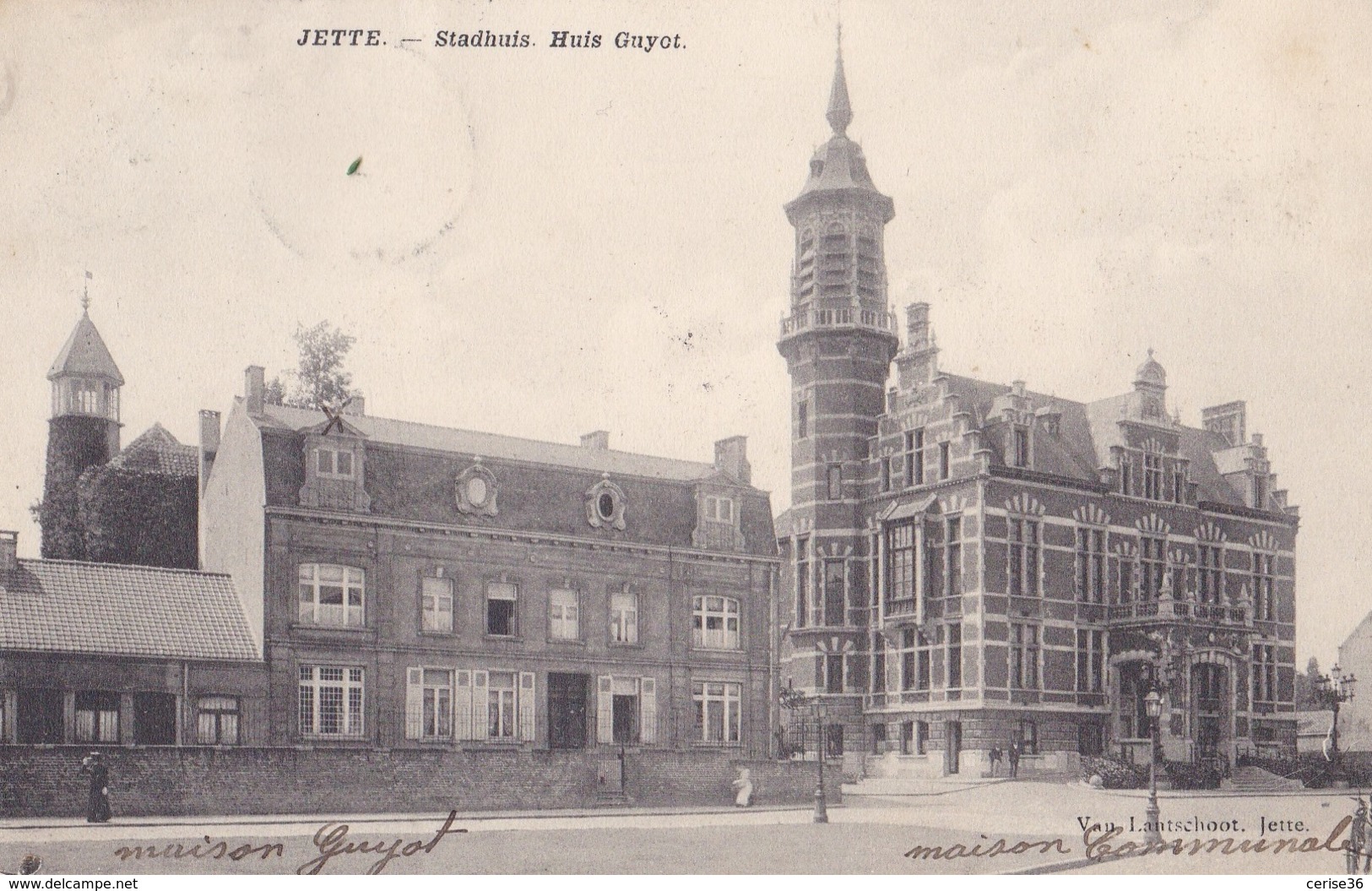 Jette Stadhuis Huis Guyot Circulée En 1913 - Jette