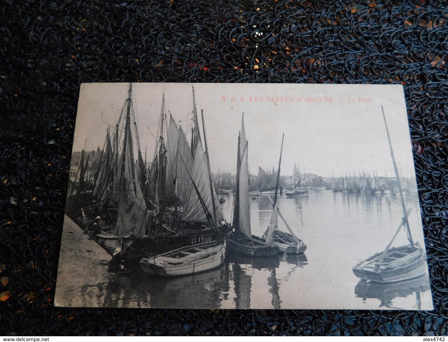 Les Sables D'Olonne, Le Port, 1906   (L9) - Sables D'Olonne