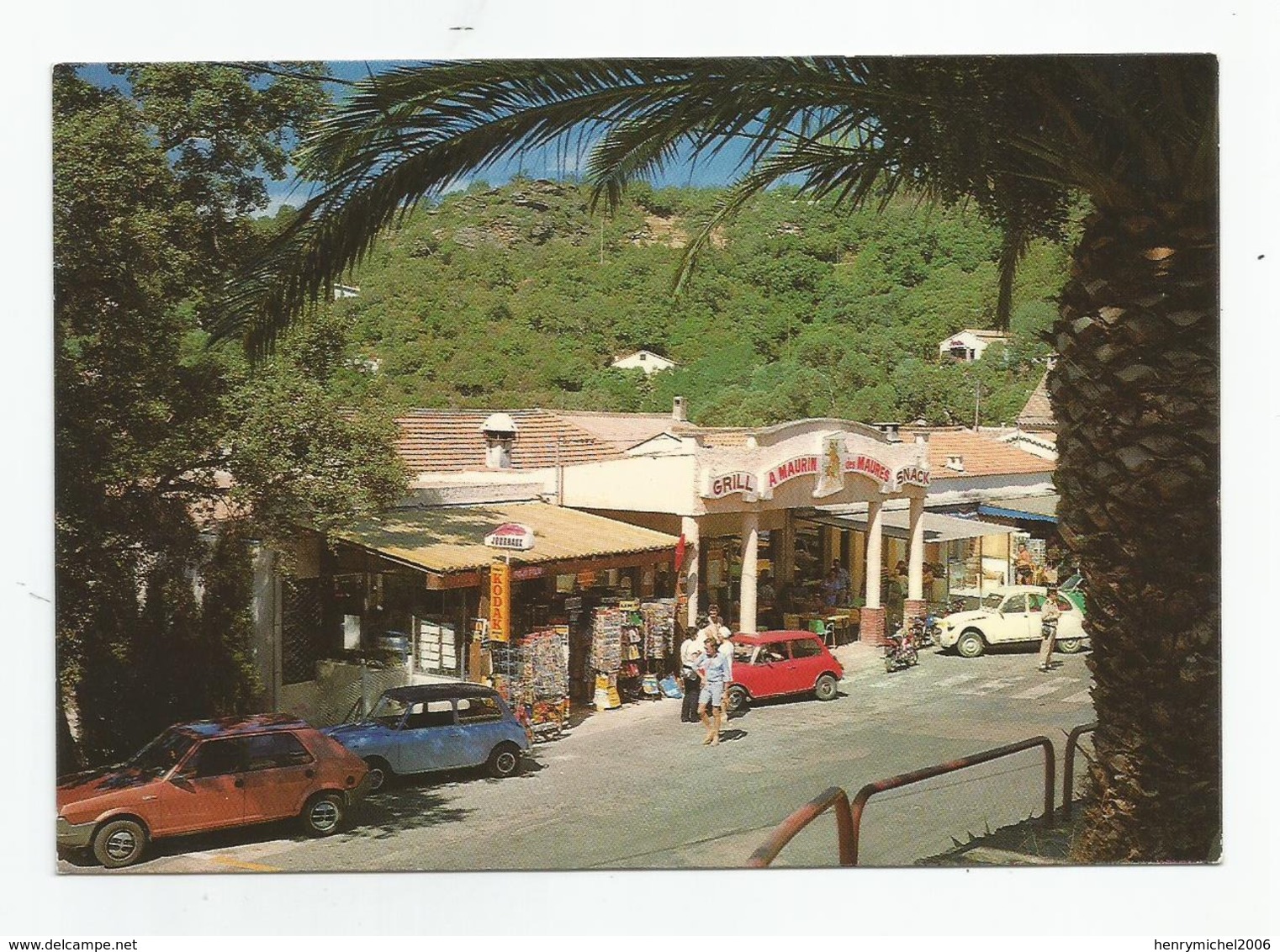 83 Var Le Rayol Le Centre Commercial Tabac Enseigne  Kodak Snack Grill Maurin Des Maures - Autres & Non Classés