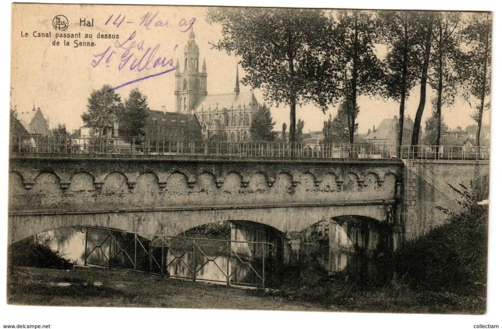 HAL - Le Canal Passant Au Dessus De La Senne - Halle