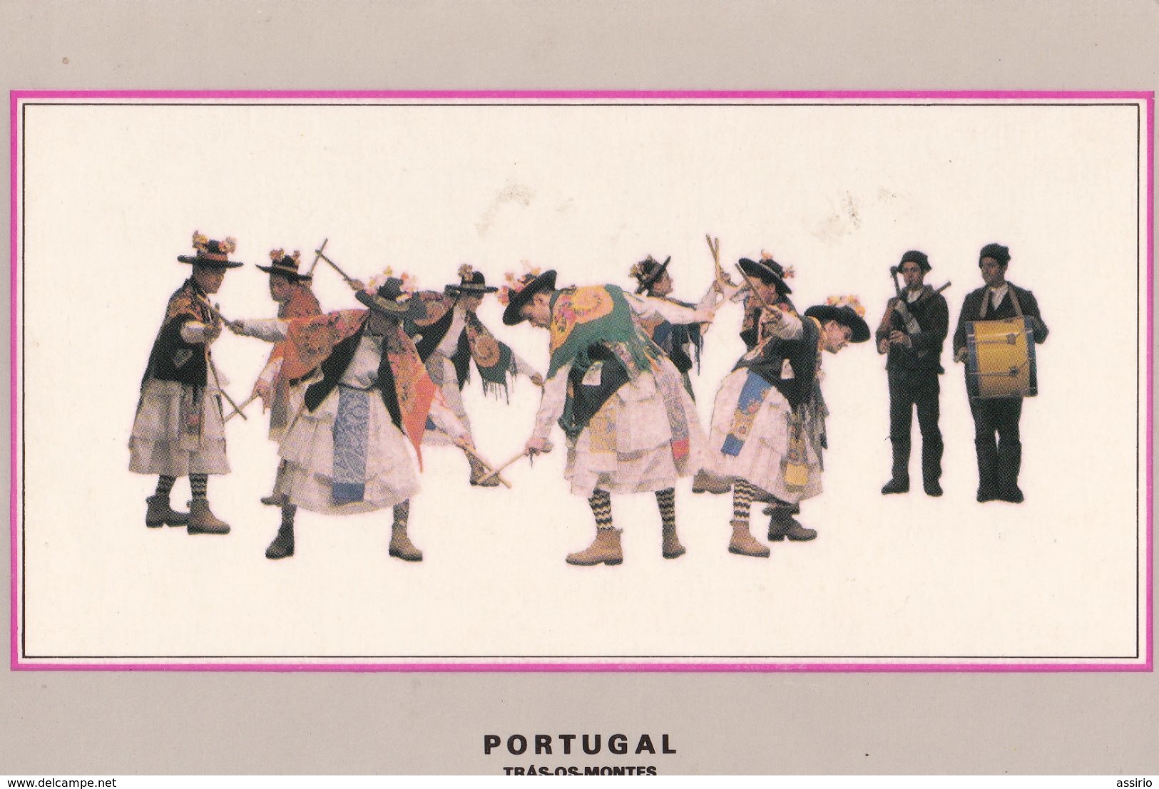 Portugal -costumes -folclore  8 Postais Com Nºs  (1-2-3-4-7-8-10-11 ) Alguns Com Vestigios De Umidade - Otros & Sin Clasificación