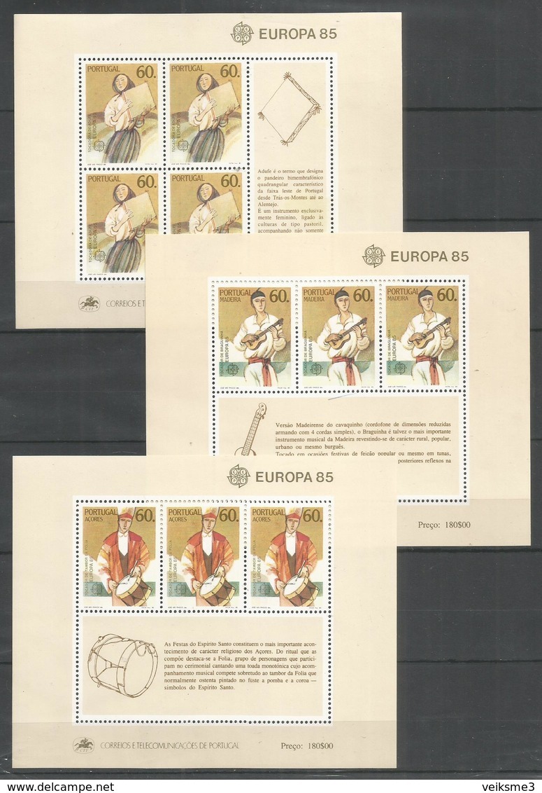 PORTUGAL - MNH - Europa-CEPT - Cultures - 1985 - 1985