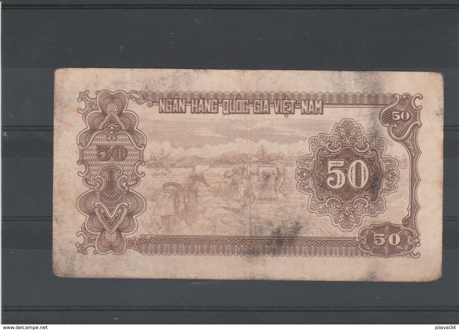 Viet Nam Billet 1951 De 50 Dong  AB 57662630 - Vietnam