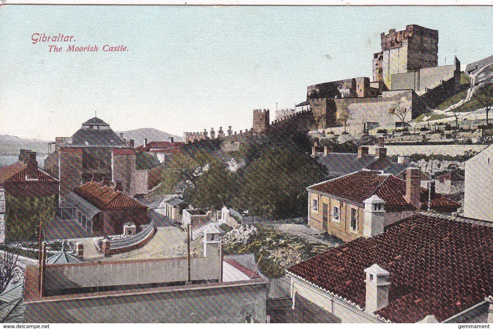 GIBRALTER - THE MOORISH CASTLE - Gibraltar